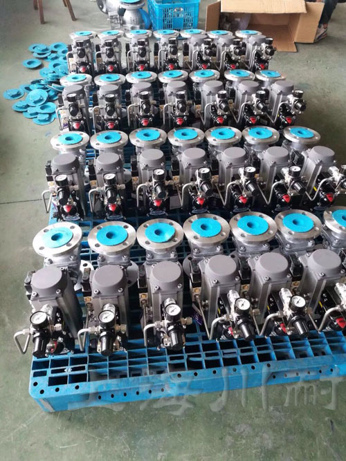 蒸汽用快速氣動球閥